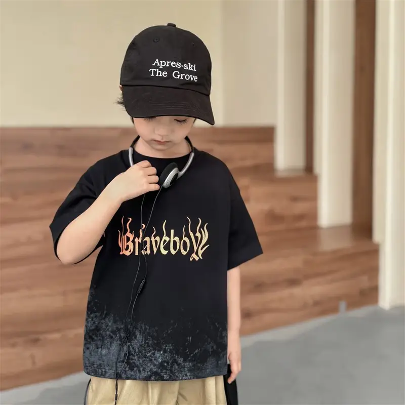 Haima Kids T-Shirt Cool Boys Summer 2026 - Image 2