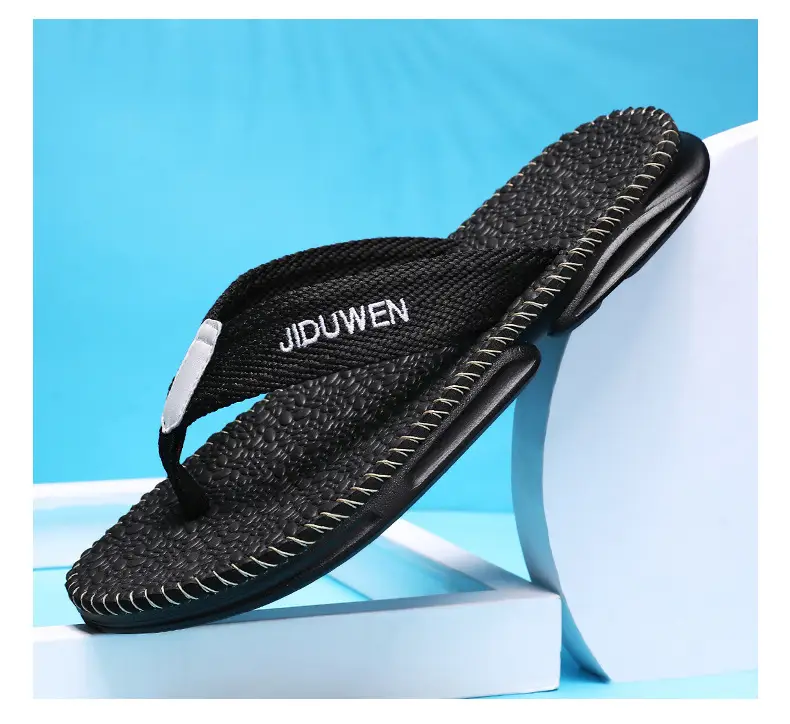 European and American Fashion Live Broadcast Slippers for Men Summer New Beach Flip-Flops Outdoor Non-Slip Flip-Flops Export Men — feature 33
