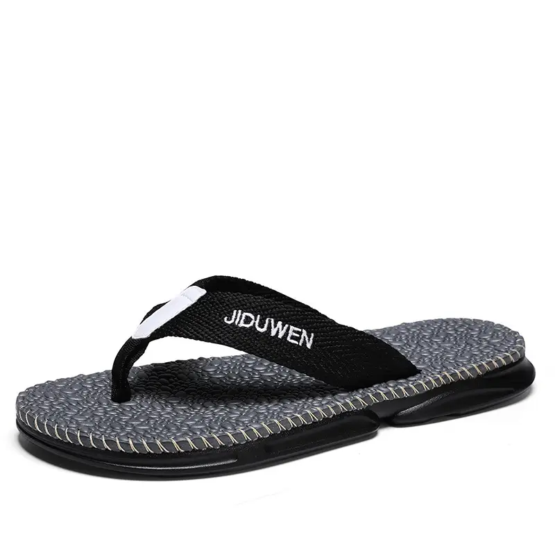 European and American Fashion Live Broadcast Slippers for Men Summer New Beach Flip-Flops Outdoor Non-Slip Flip-Flops Export Men - Image 2