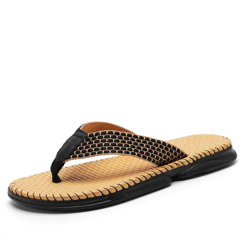 European and American Fashion Live Broadcast Slippers for Men Summer New Beach Flip-Flops Outdoor Non-Slip Flip-Flops Export Men - Image 4