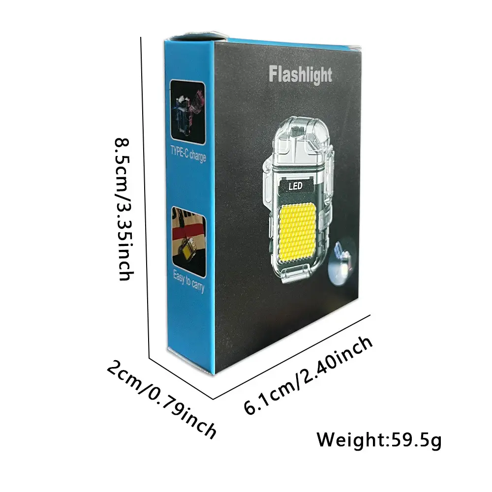 Rechargeable Arc Lighter with Transparent Shell β feature 13