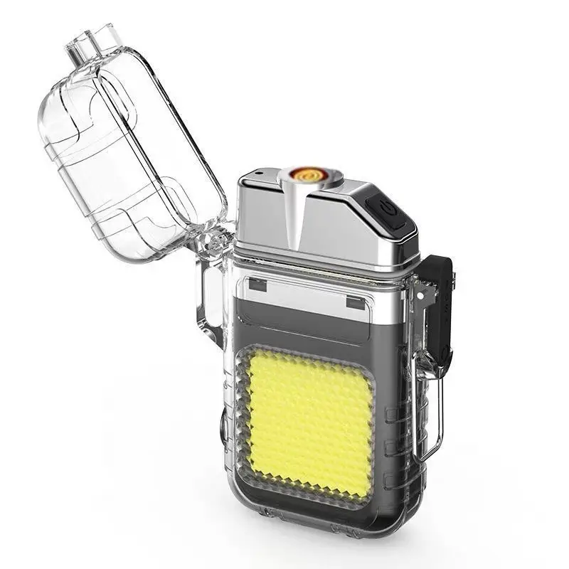 Rechargeable Arc Lighter with Transparent Shell