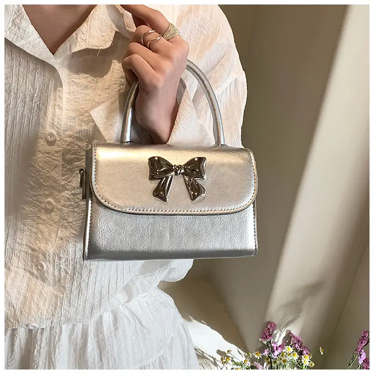 Bow Fashion Shoulder Crossbody Bag Pink 2024 — feature 10