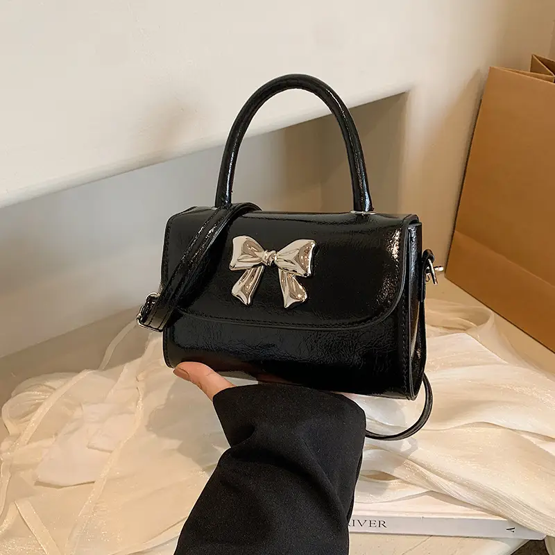 Bow Fashion Shoulder Crossbody Bag Pink 2024 - Image 3