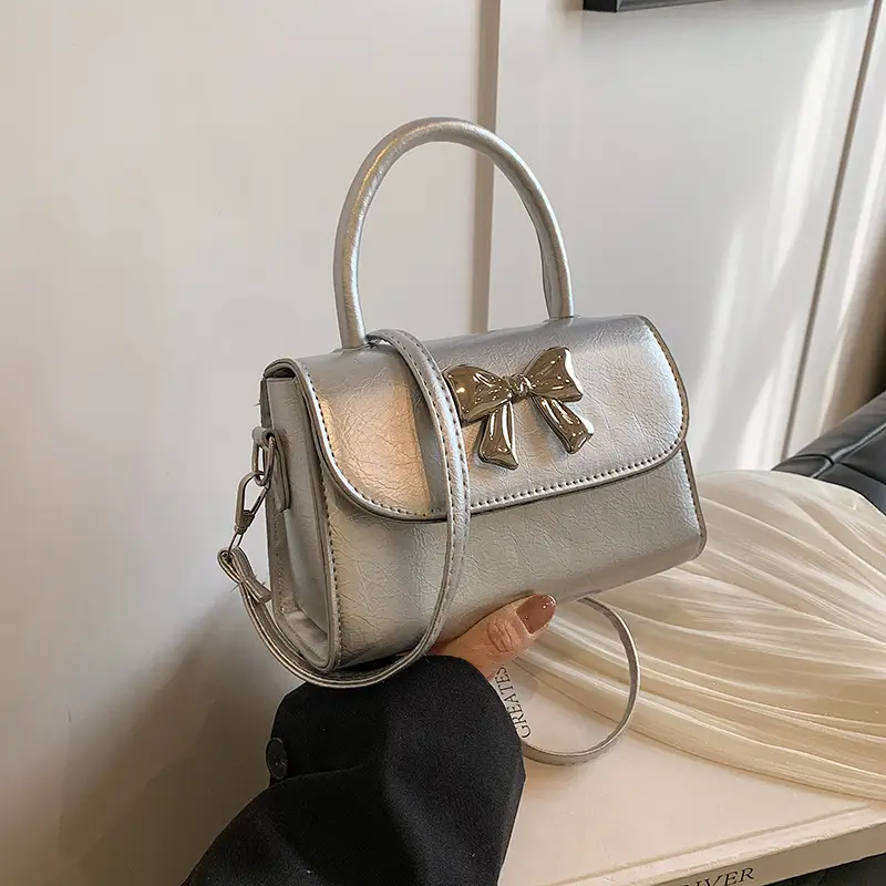 Bow Fashion Shoulder Crossbody Bag Pink 2024 - Image 4