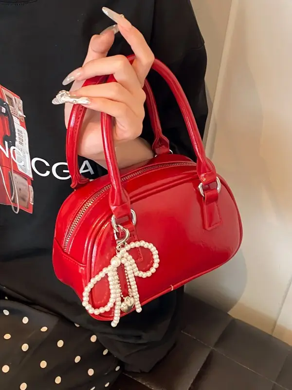 Silver Pearl Tassel Shoulder Bag for Women 2024 - Image 5