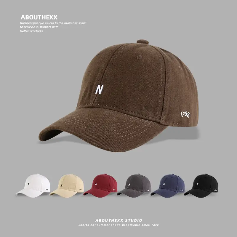 Women's Red Letter Embroidered Baseball Cap 12CM - Image 10