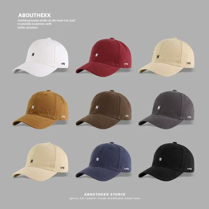 Women's Red Letter Embroidered Baseball Cap 12CM — feature 1