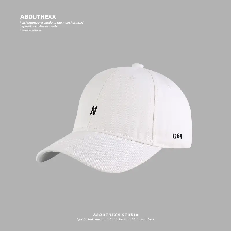 Women's Red Letter Embroidered Baseball Cap 12CM - Image 6