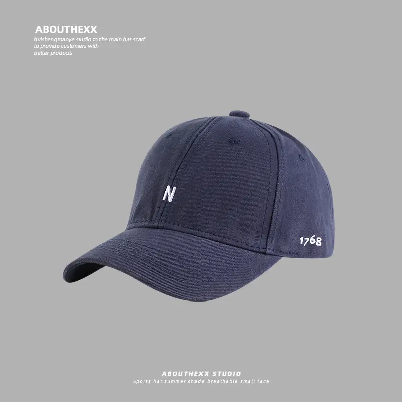Women's Red Letter Embroidered Baseball Cap 12CM - Image 7