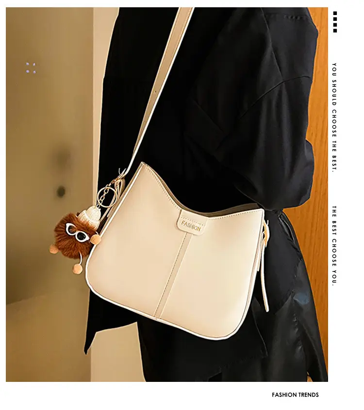 Vintage Black Leather Shoulder Bag for Women 2024 — feature 1
