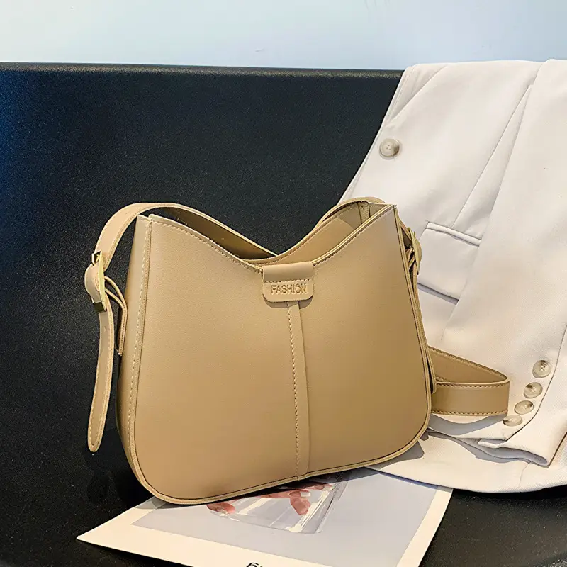 Vintage Black Leather Shoulder Bag for Women 2024 - Image 7
