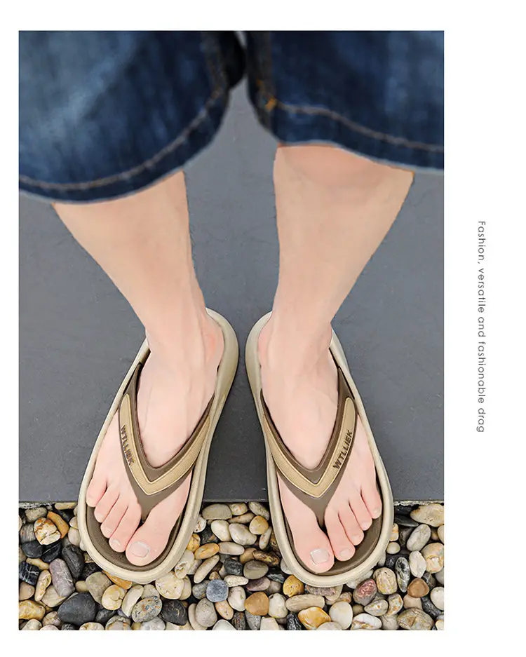 Flip Flops Shoes Men 2024 New Summer Sports Outer Wear Flip-flops Non-slip Wear-resistant Beach Soft Sole Drag Sandals — feature 17