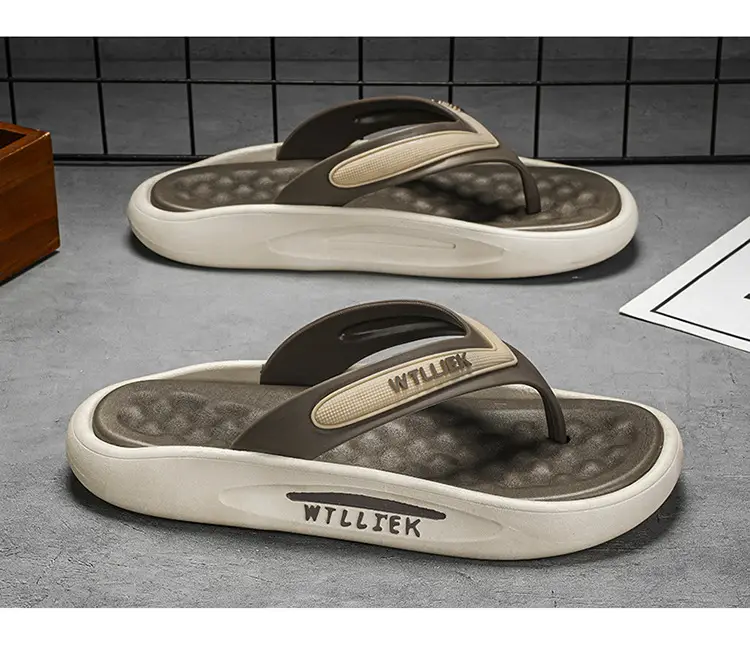 Flip Flops Shoes Men 2024 New Summer Sports Outer Wear Flip-flops Non-slip Wear-resistant Beach Soft Sole Drag Sandals — feature 22