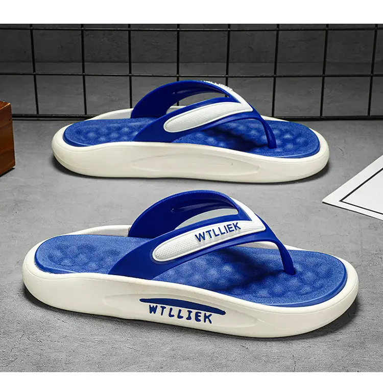 Flip Flops Shoes Men 2024 New Summer Sports Outer Wear Flip-flops Non-slip Wear-resistant Beach Soft Sole Drag Sandals — feature 23