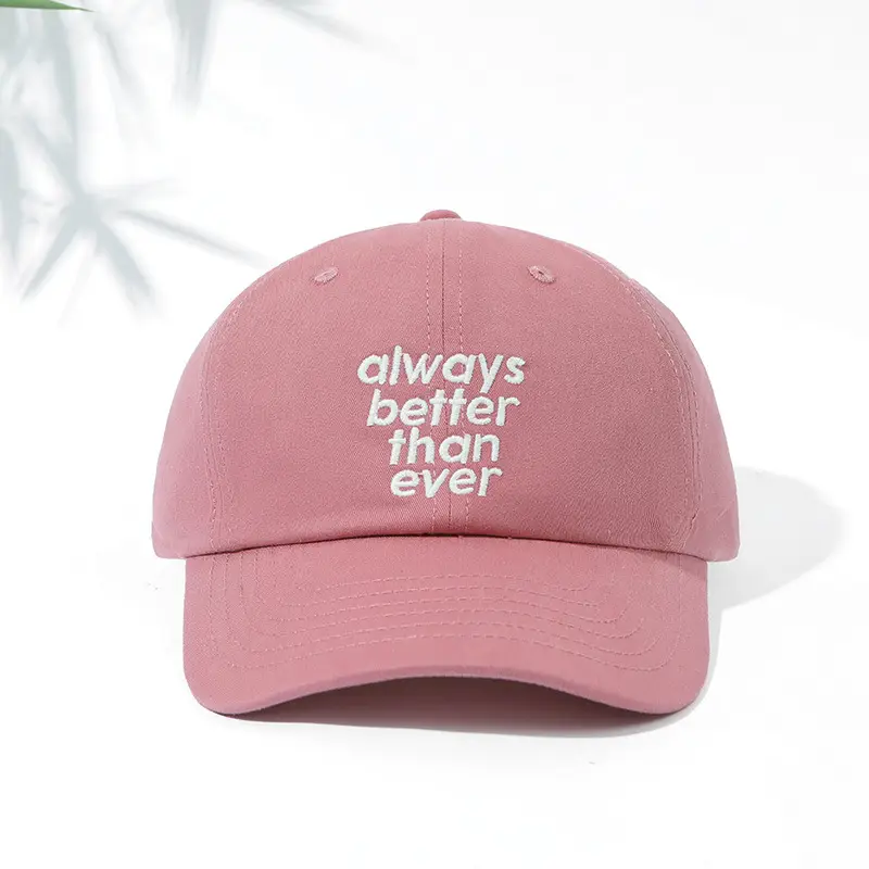 Women's Blue Embroidered Baseball Cap Summer Sunshade — feature 13
