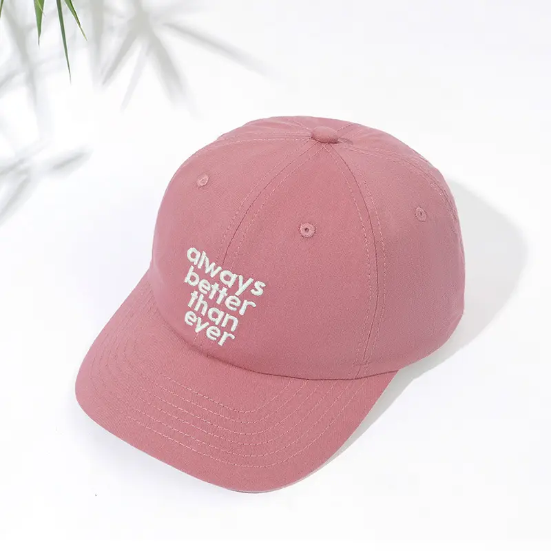 Women's Blue Embroidered Baseball Cap Summer Sunshade — feature 14