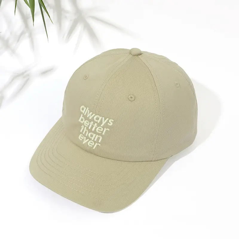 Women's Blue Embroidered Baseball Cap Summer Sunshade