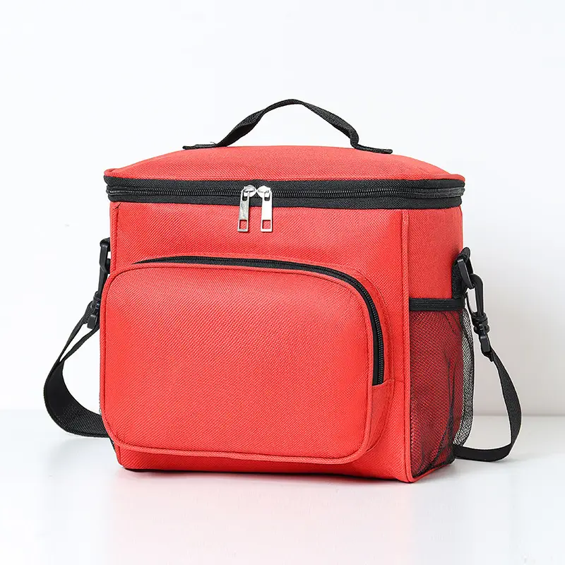 Cross-border Oxford Cloth Lunch Bag Blue Black Thick Insulation - Image 5