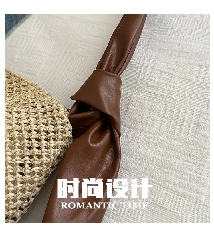 Women Woven Straw Bag Large Capacity Summer 2024 — feature 1