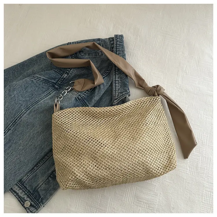Women Woven Straw Bag Large Capacity Summer 2024 — feature 10