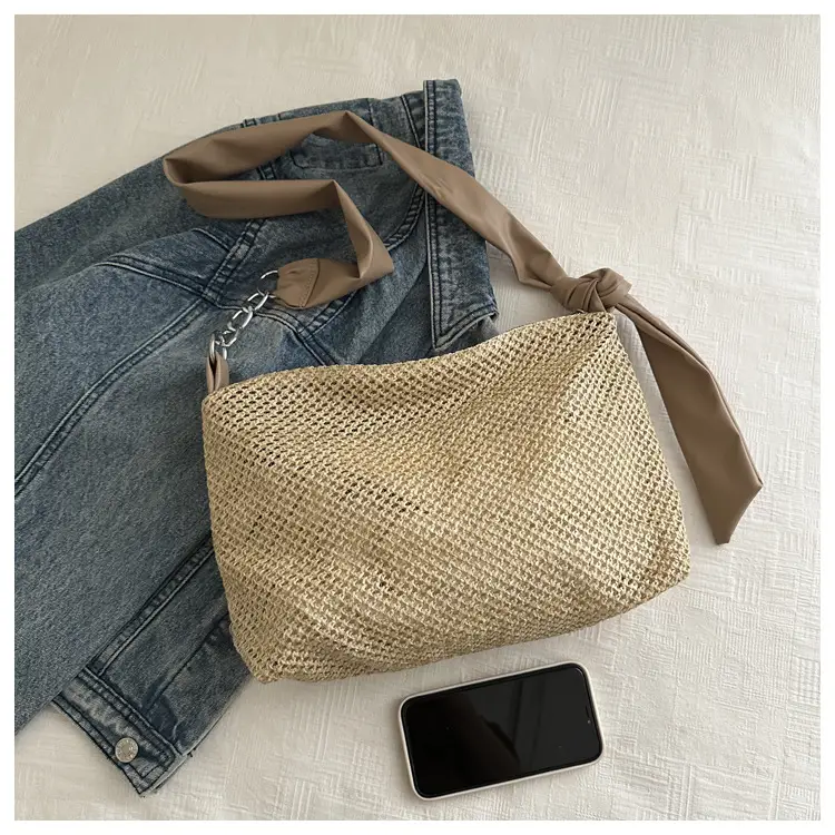 Women Woven Straw Bag Large Capacity Summer 2024 — feature 11