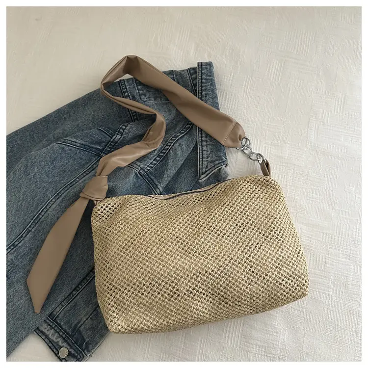 Women Woven Straw Bag Large Capacity Summer 2024 — feature 12
