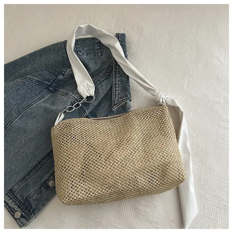 Women Woven Straw Bag Large Capacity Summer 2024 — feature 15