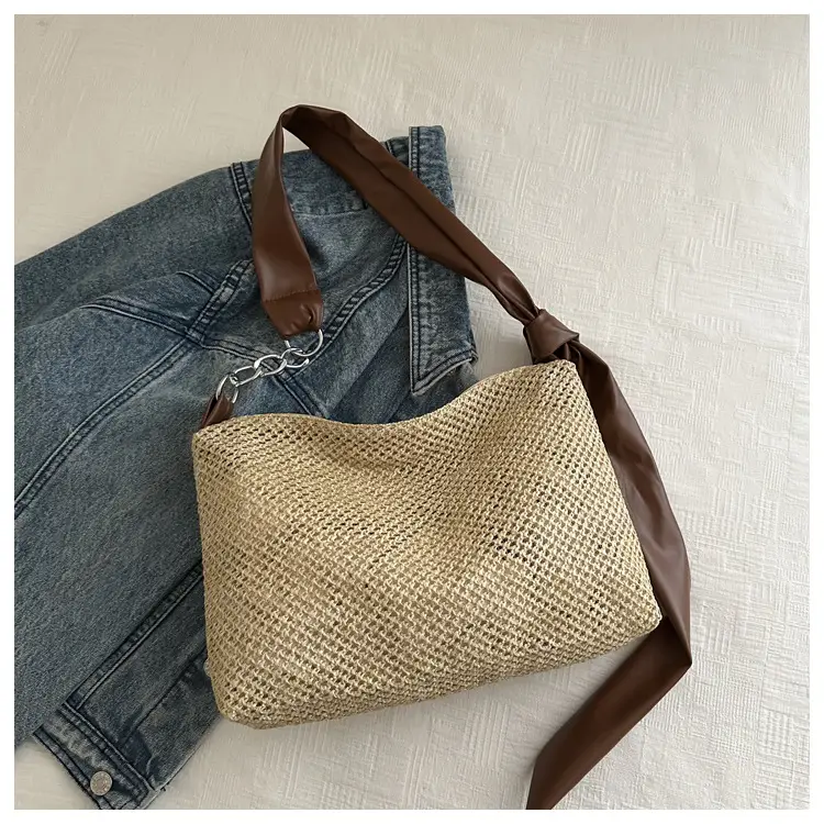 Women Woven Straw Bag Large Capacity Summer 2024 — feature 16