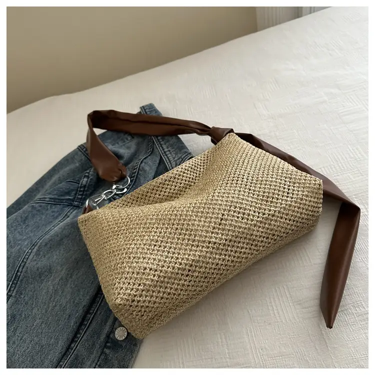 Women Woven Straw Bag Large Capacity Summer 2024 — feature 18