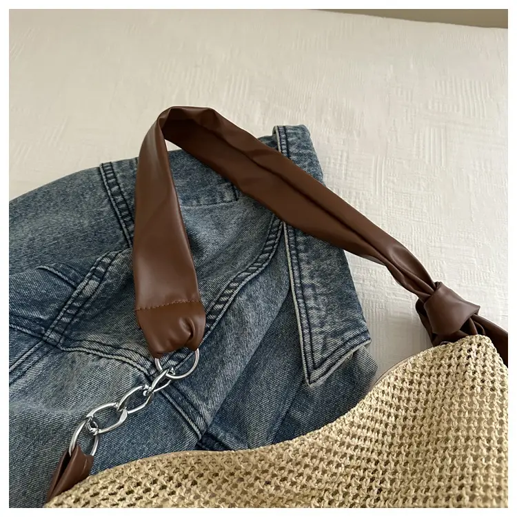Women Woven Straw Bag Large Capacity Summer 2024 — feature 19