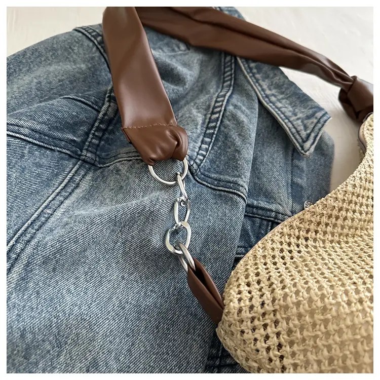 Women Woven Straw Bag Large Capacity Summer 2024 — feature 20