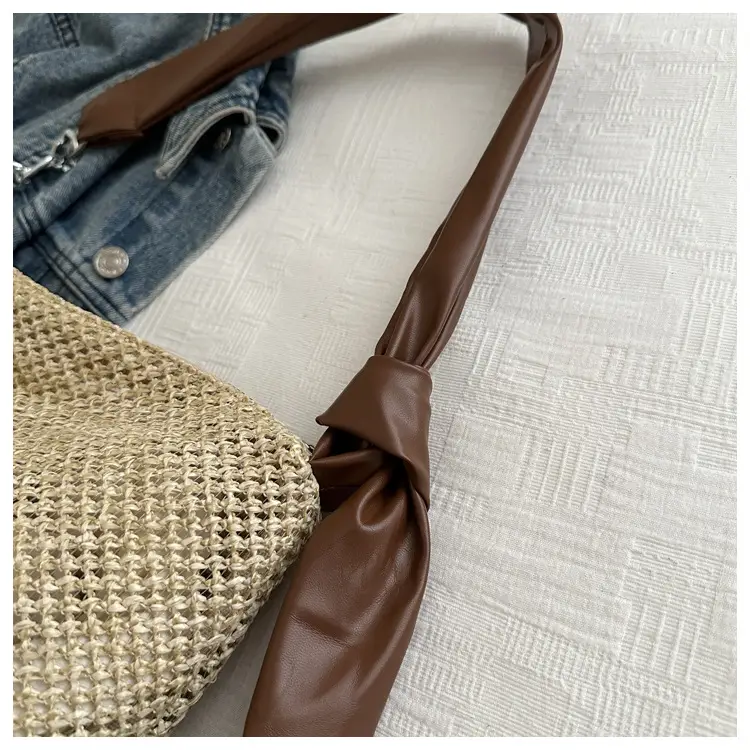 Women Woven Straw Bag Large Capacity Summer 2024 — feature 22