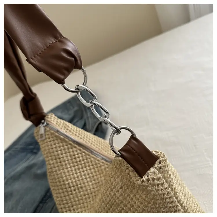 Women Woven Straw Bag Large Capacity Summer 2024 — feature 24