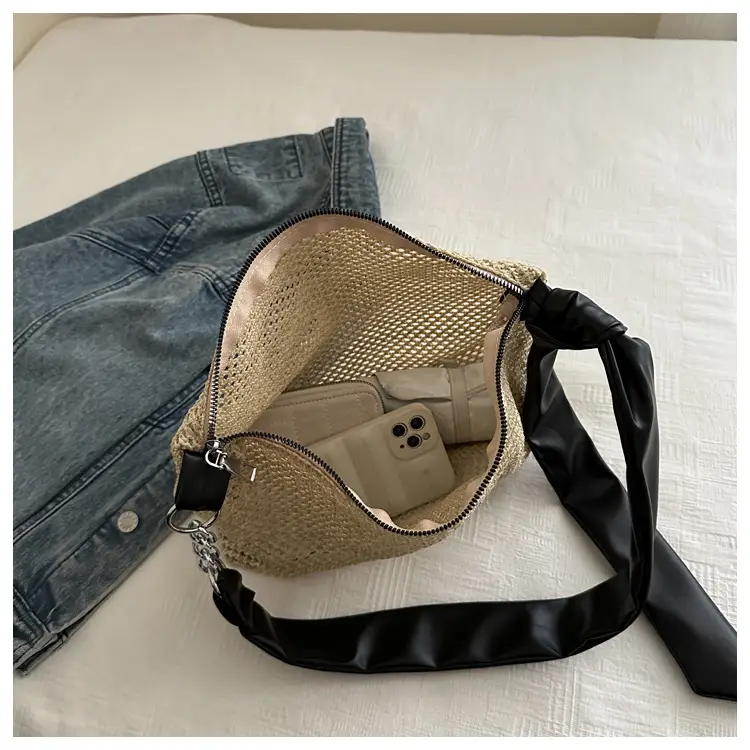 Women Woven Straw Bag Large Capacity Summer 2024 — feature 28