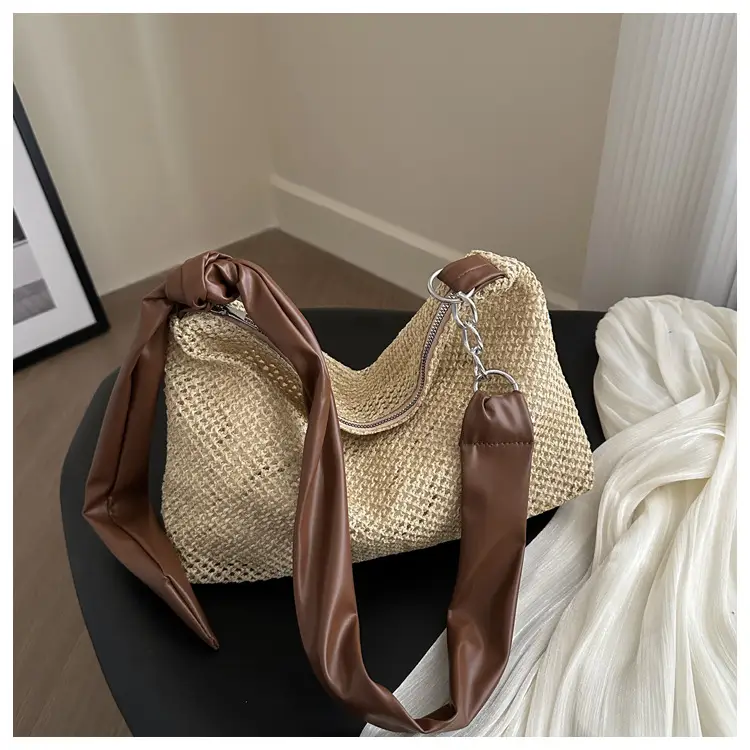 Women Woven Straw Bag Large Capacity Summer 2024 — feature 29