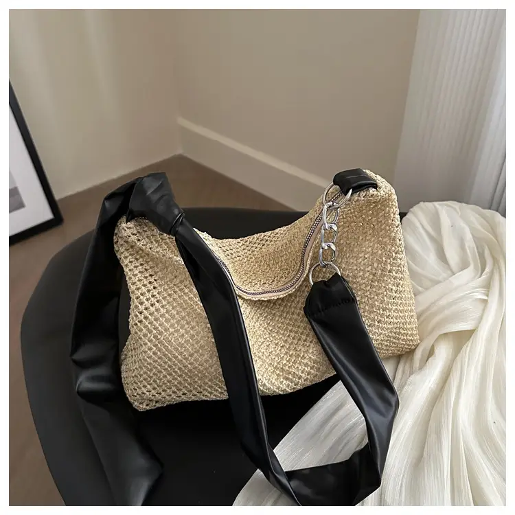 Women Woven Straw Bag Large Capacity Summer 2024 — feature 30