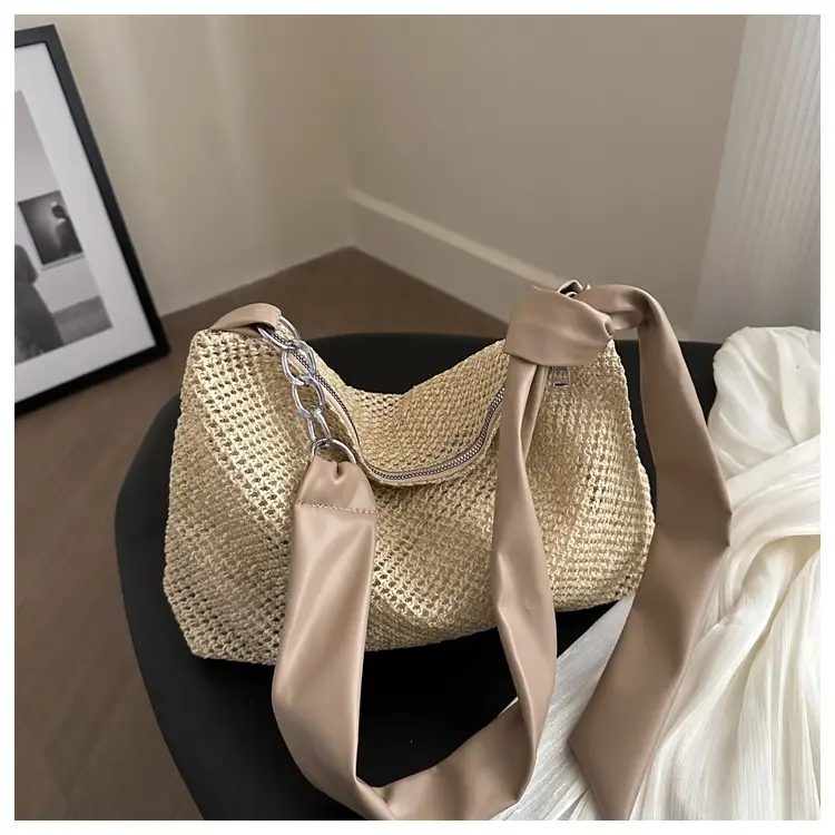 Women Woven Straw Bag Large Capacity Summer 2024 — feature 31