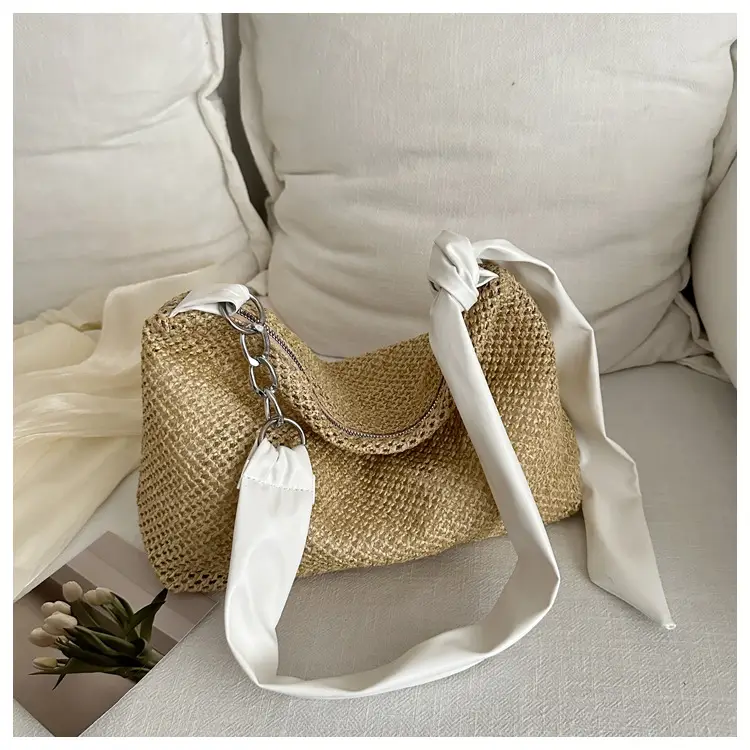 Women Woven Straw Bag Large Capacity Summer 2024 — feature 33