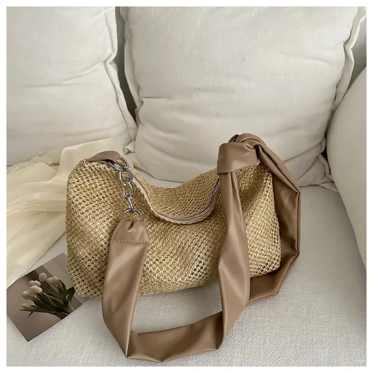 Women Woven Straw Bag Large Capacity Summer 2024 — feature 34