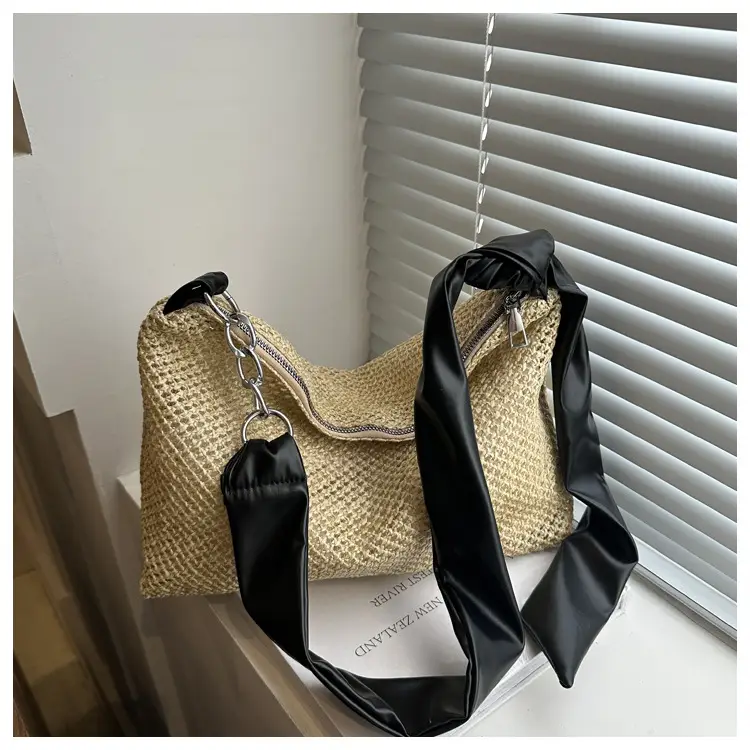 Women Woven Straw Bag Large Capacity Summer 2024 — feature 38