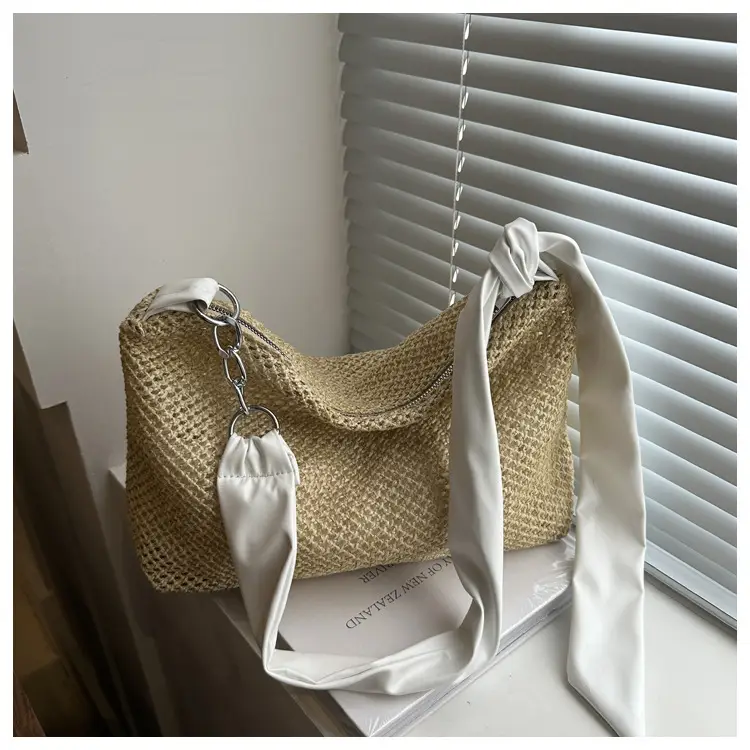 Women Woven Straw Bag Large Capacity Summer 2024 — feature 39