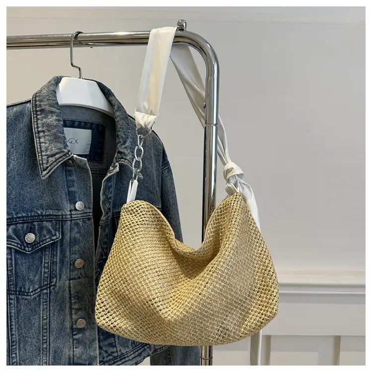 Women Woven Straw Bag Large Capacity Summer 2024 — feature 41