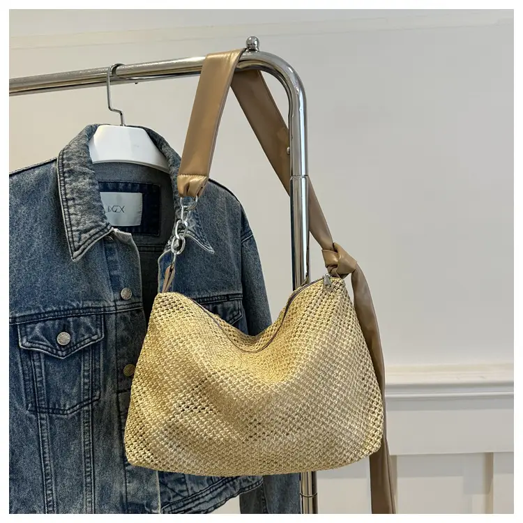 Women Woven Straw Bag Large Capacity Summer 2024 — feature 44