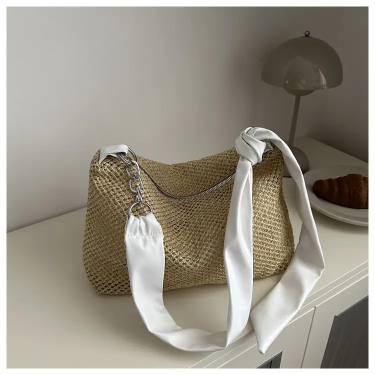 Women Woven Straw Bag Large Capacity Summer 2024 — feature 47