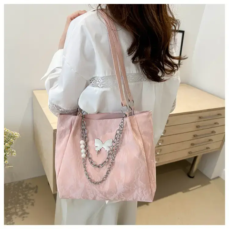 Black Velvet Butterfly Shoulder Bag for Women — feature 14