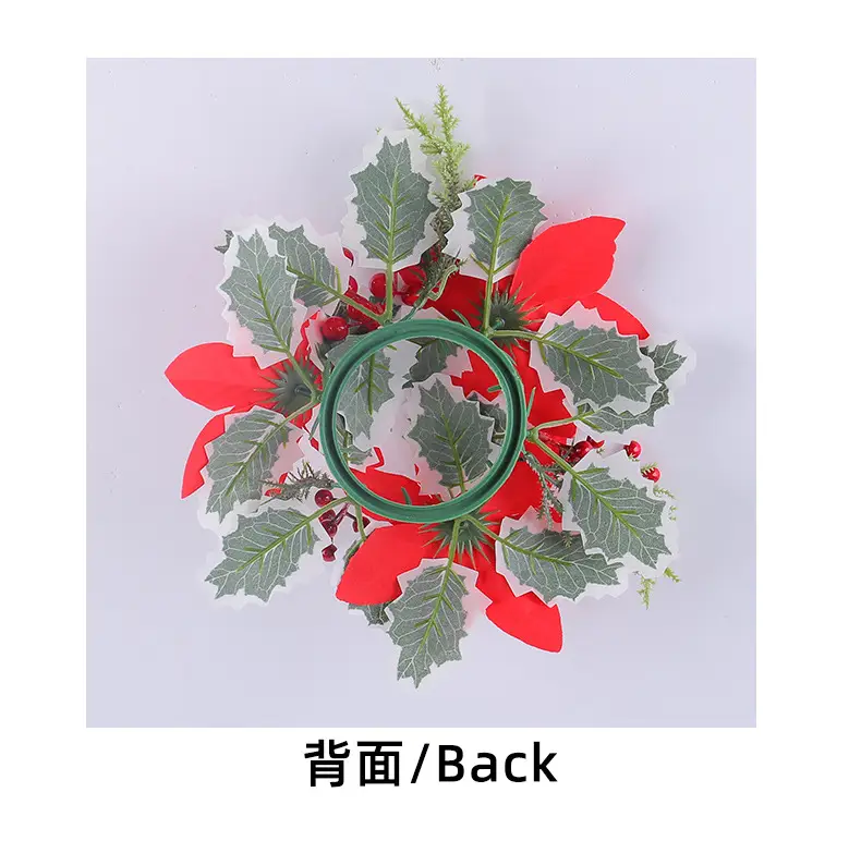 Cross-Country Christmas Flower Wreaths for Home Decor — feature 13