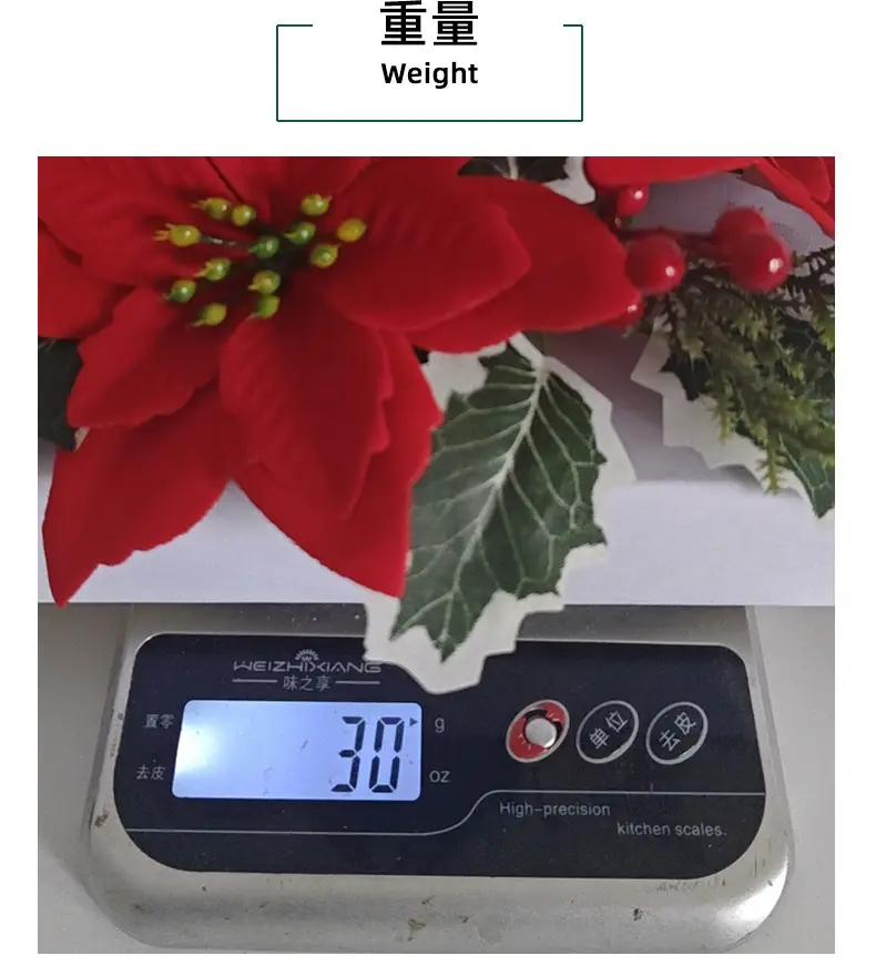 Cross-Country Christmas Flower Wreaths for Home Decor — feature 15
