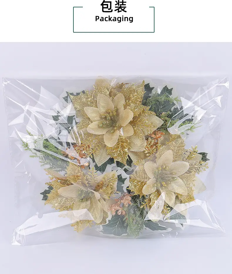 Cross-Country Christmas Flower Wreaths for Home Decor — feature 17