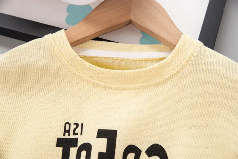 Children Cotton Printed Shorts Set Summer Casual — feature 5